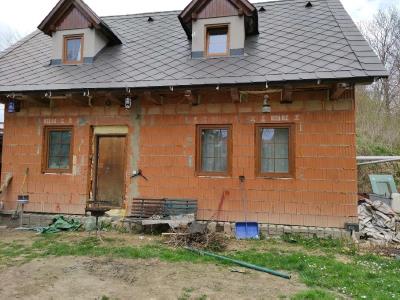 Rozestavěný rodinný dům Čakovice u Radouně